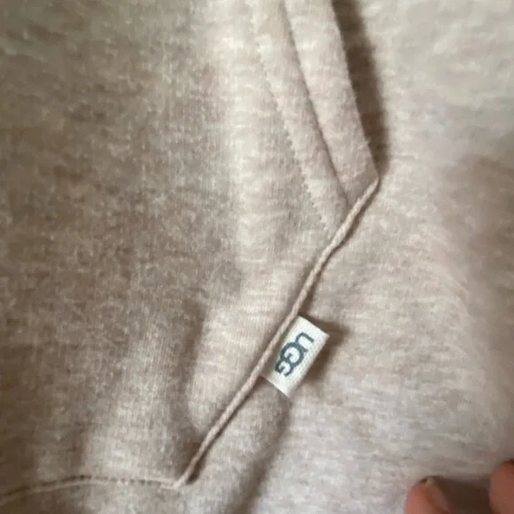 UGG Poncho, Beige, Very Cozy - Picture 8 of 14